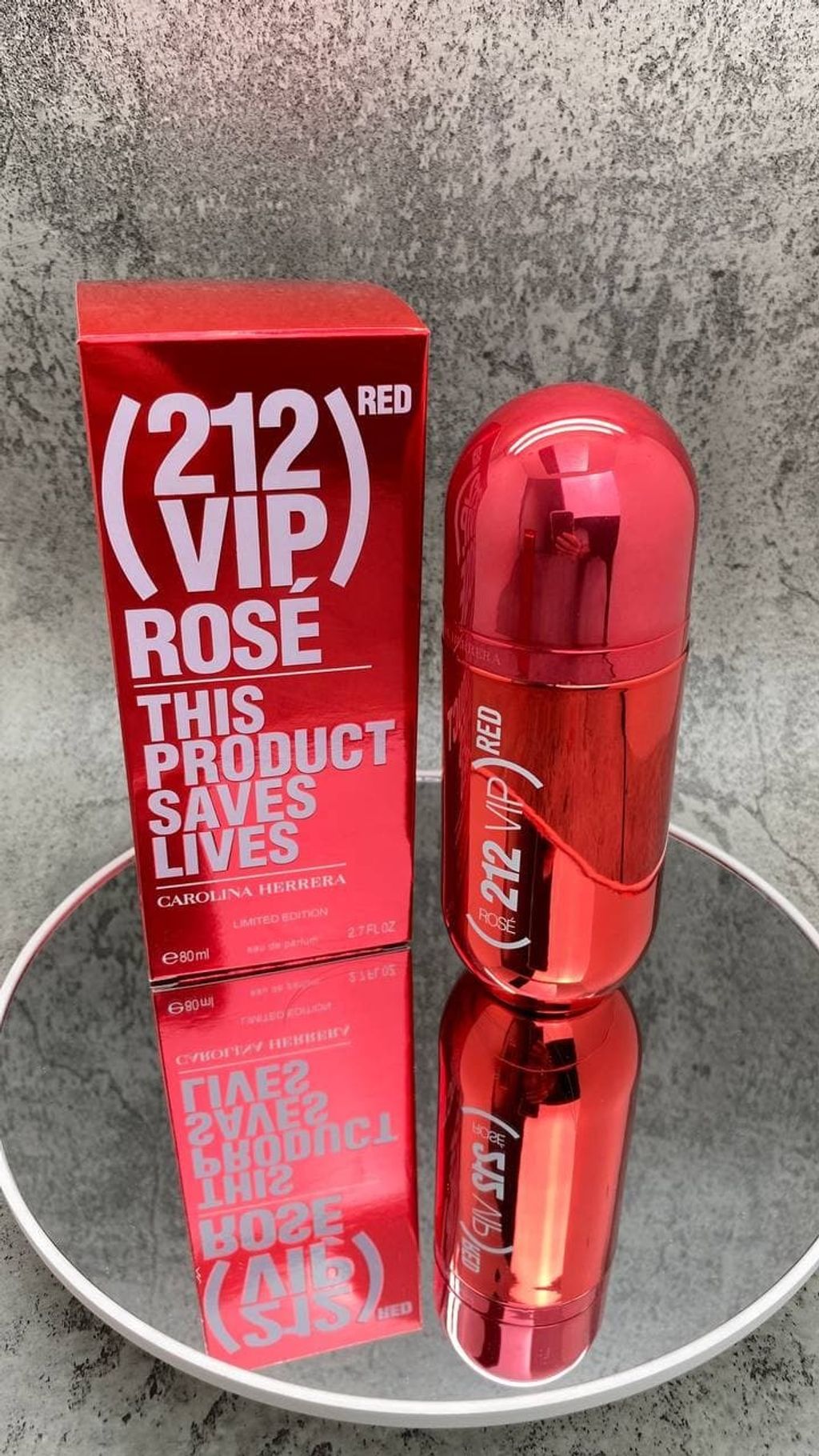 CAROLINA HERRERA - 212 VIP Rose Red Edition Women (Sealed Box)
