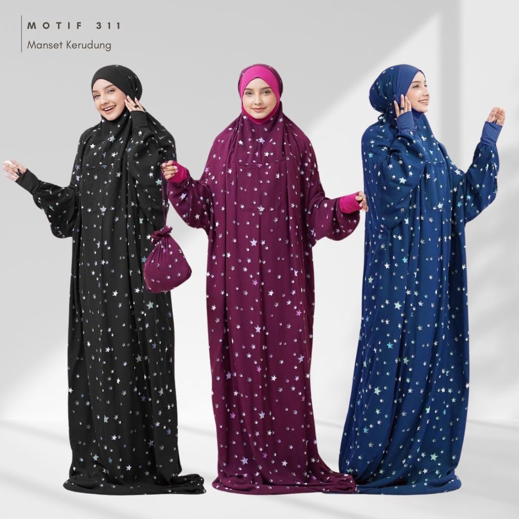 Terusan Manset Kerudung #311