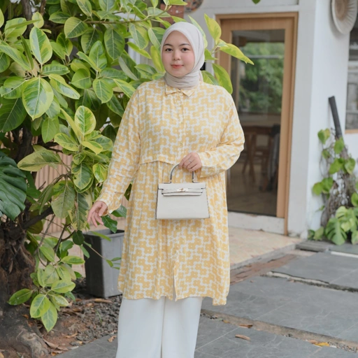 Image of Marchemode Indra Tunic Baju Lengan Panjang