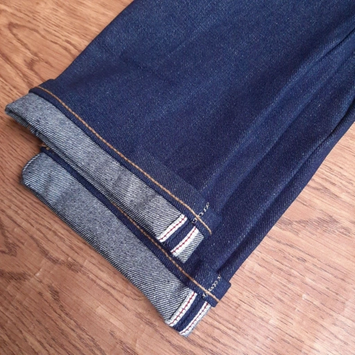 Image of Phoenix 502 XX – BLUE Indigo Denim 14oz NON Strech  Celana Denim Selvedge accent 