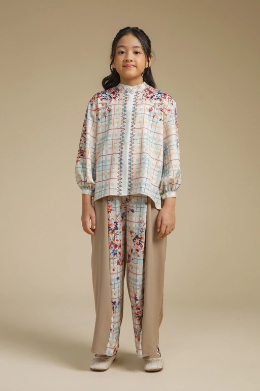 Image of Heart Troops Hera Pants Kids Vanilla