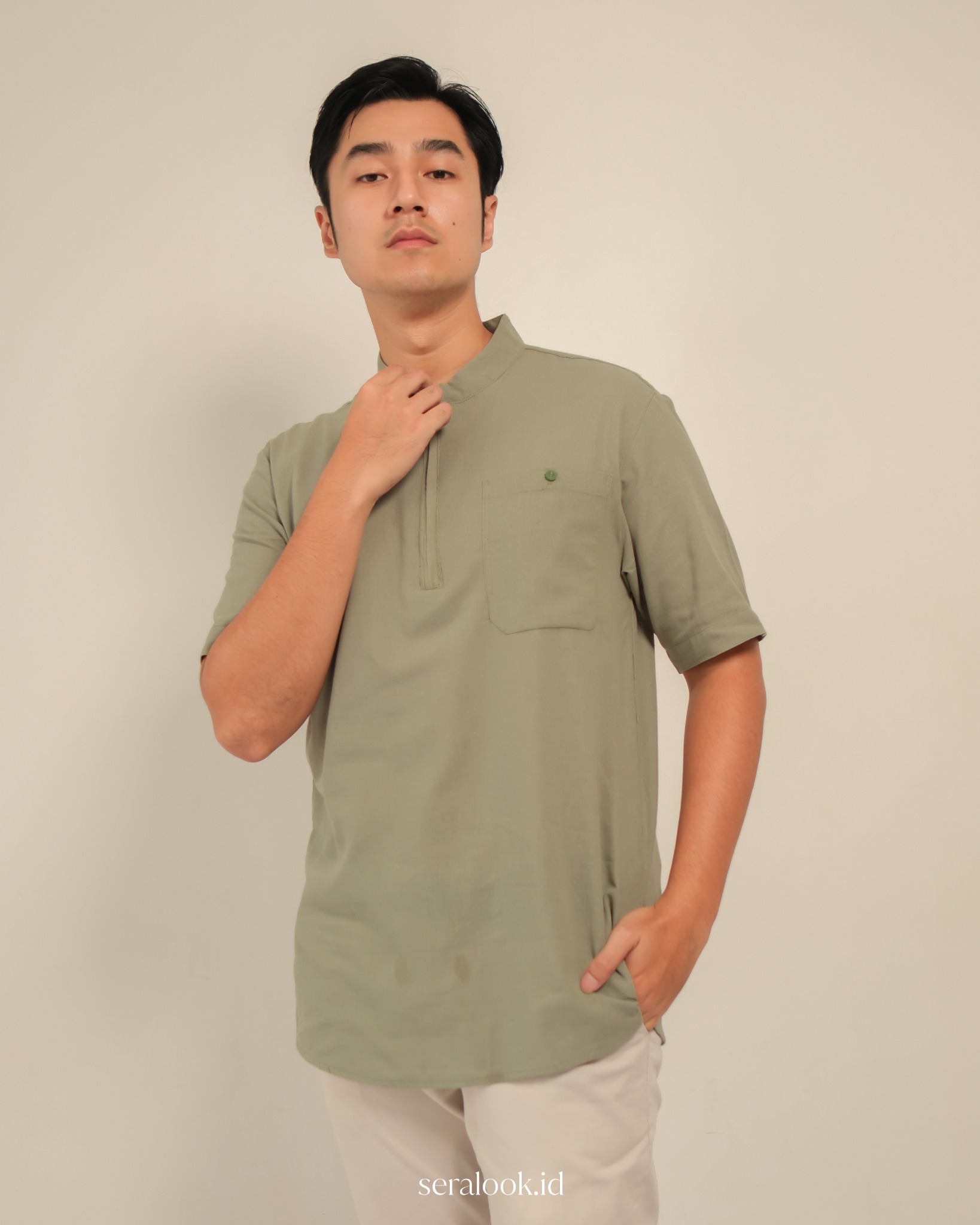 Selaras Kemeja Dewasa Pendek