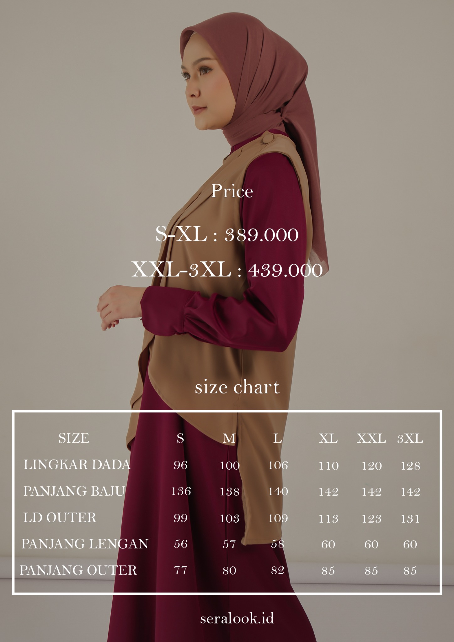 Selaras Outer Dress Dewasa