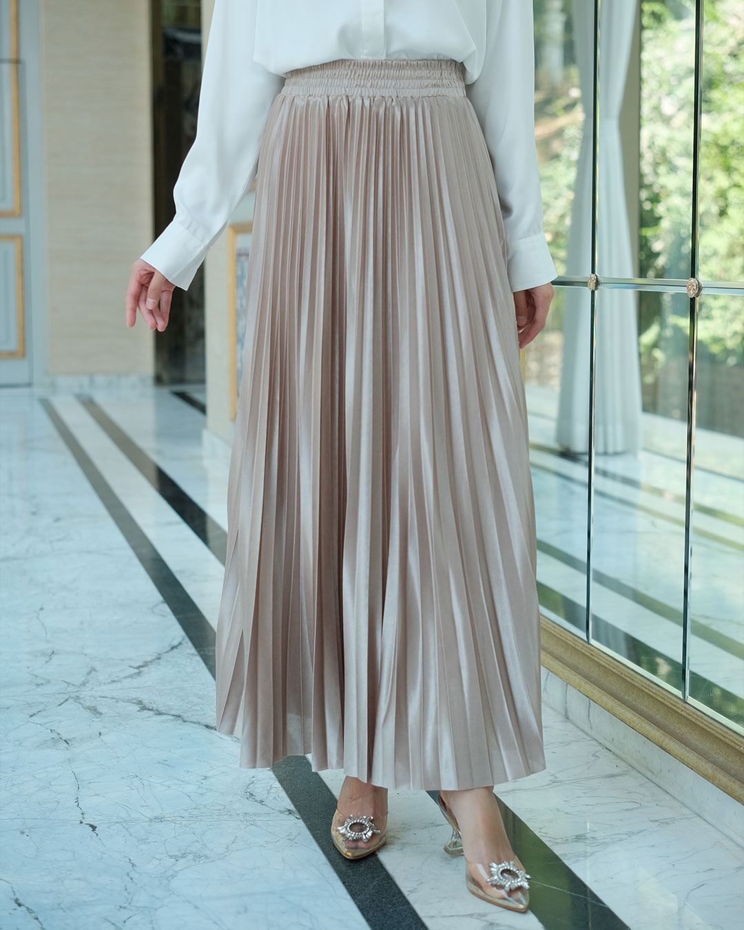 CALLA SKIRT - LATTE