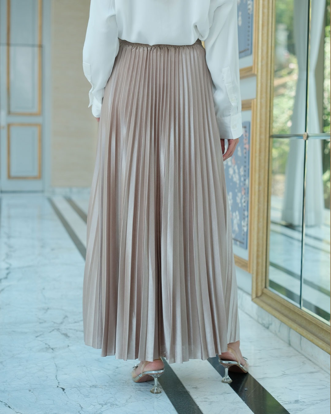 CALLA SKIRT - LATTE