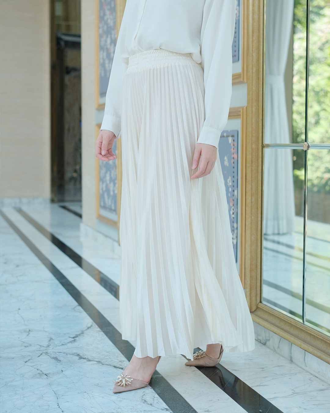 CALLA SKIRT - BROKEN WHITE