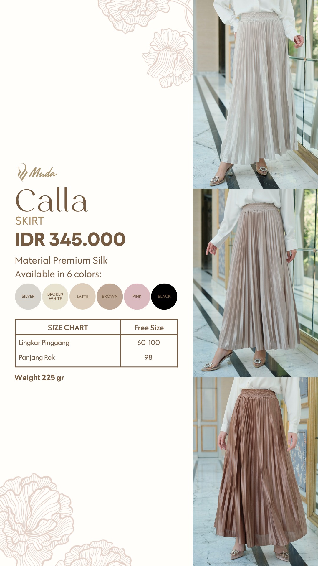 CALLA SKIRT - PINK