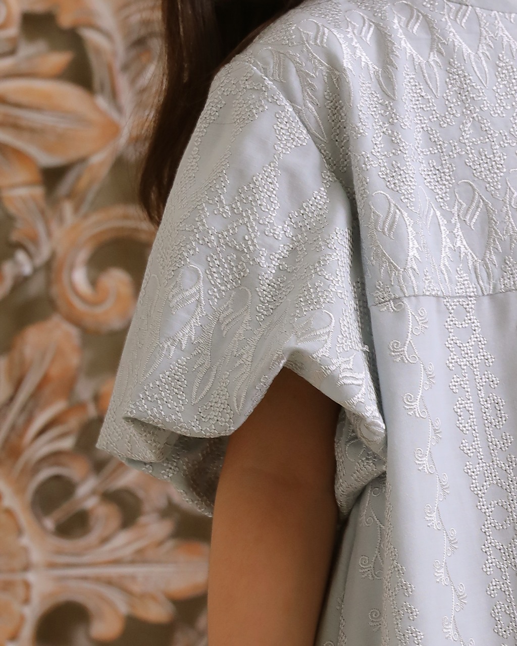 BESTARI DRESS ANAK - SEAFOAM