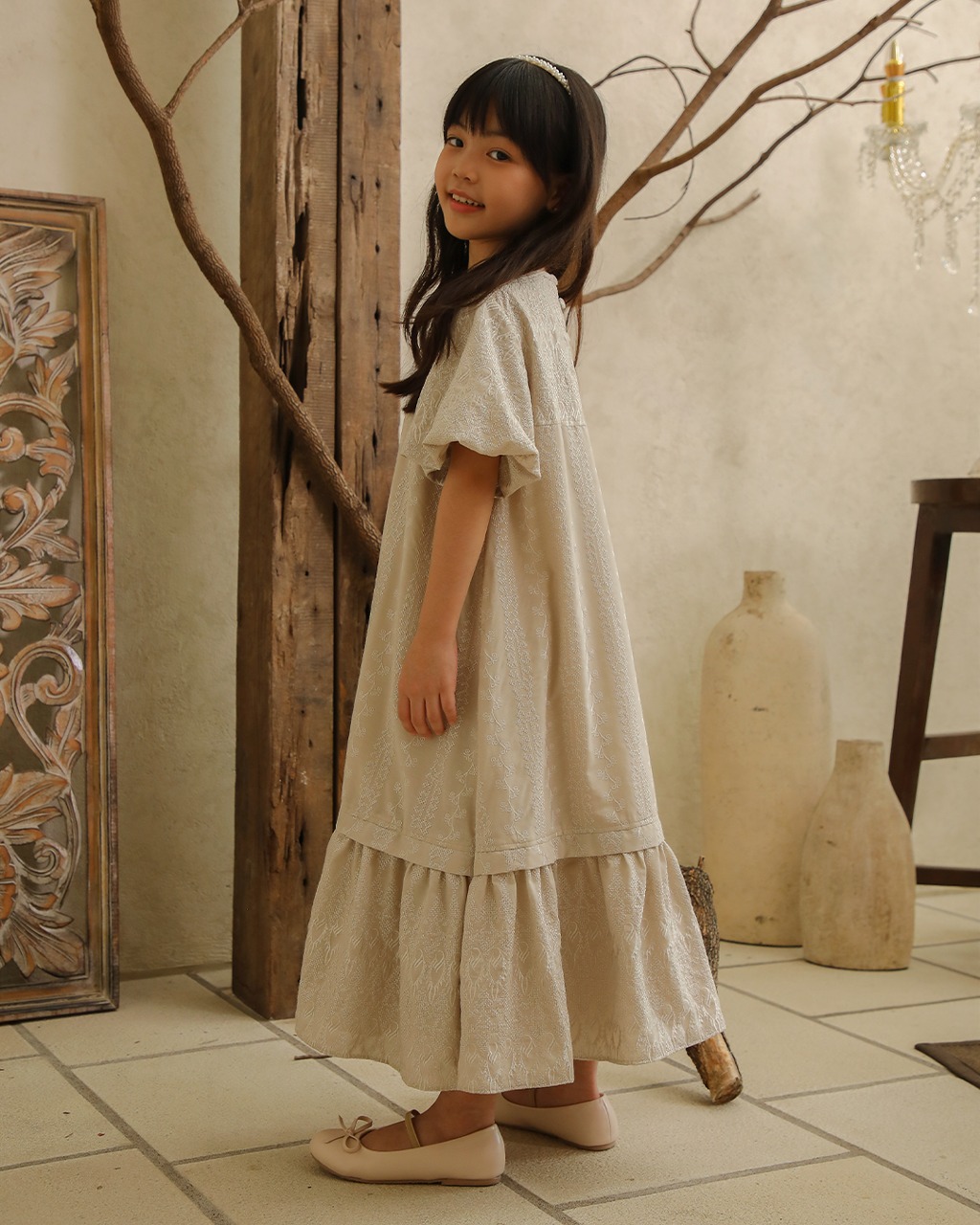 BESTARI DRESS ANAK - OAT