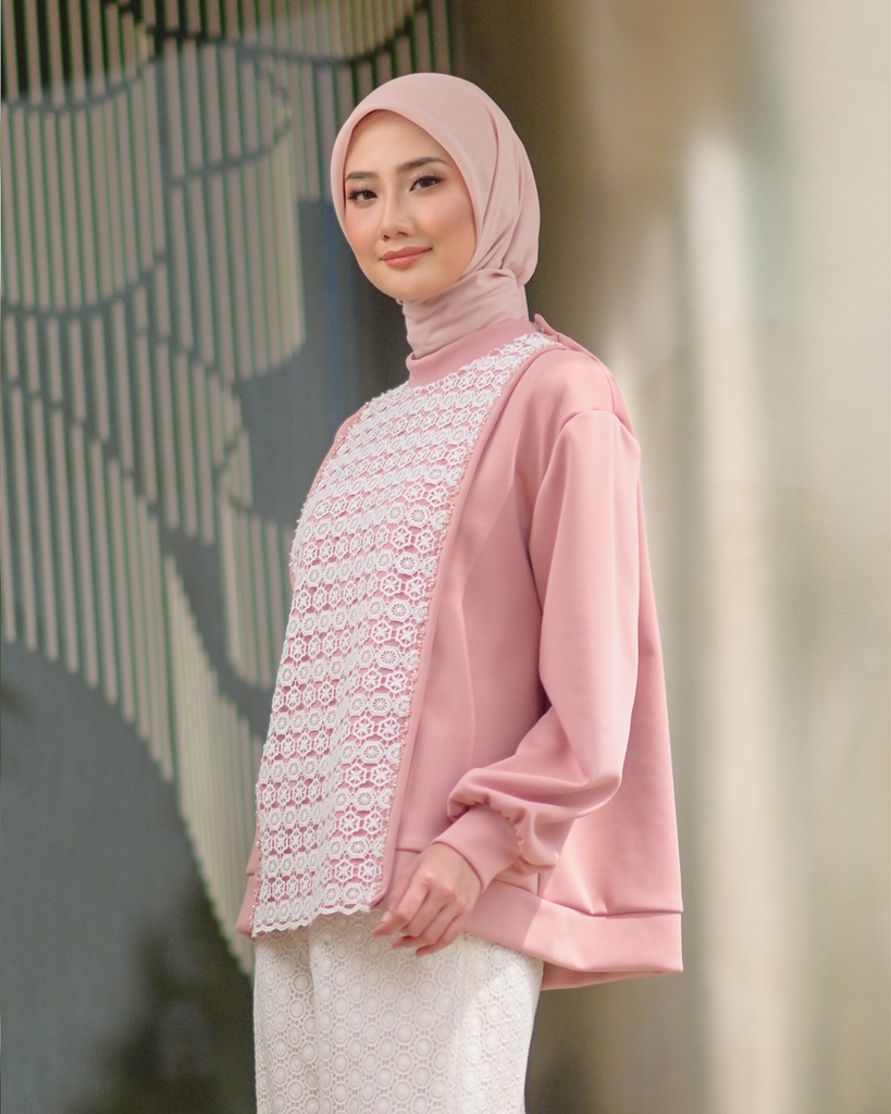 FALISHA SWEATSHIRT - ROSE
