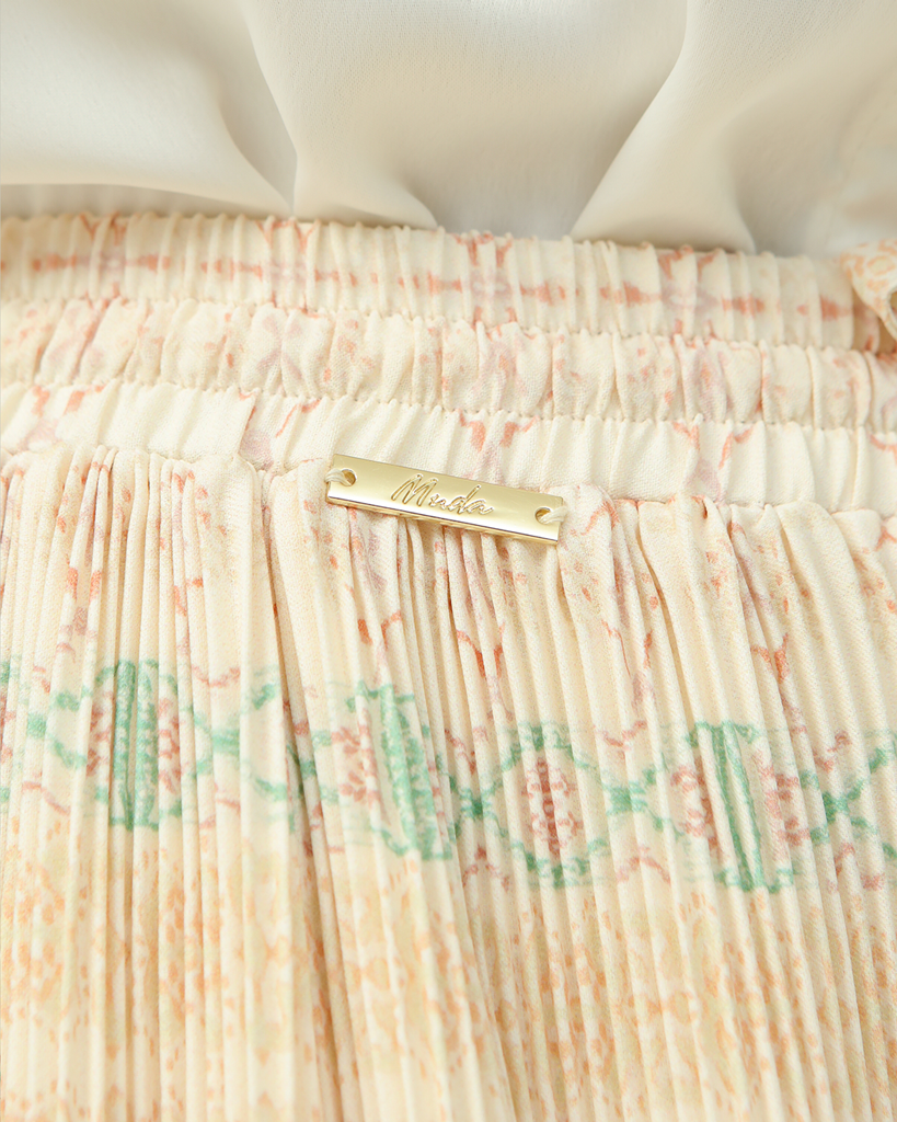 NAYANIKA PLEATED PANTS - RUBI