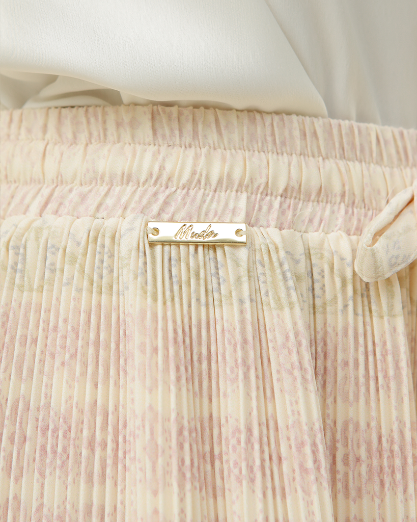 NAYANIKA PLEATED PANTS - PISTACHIO