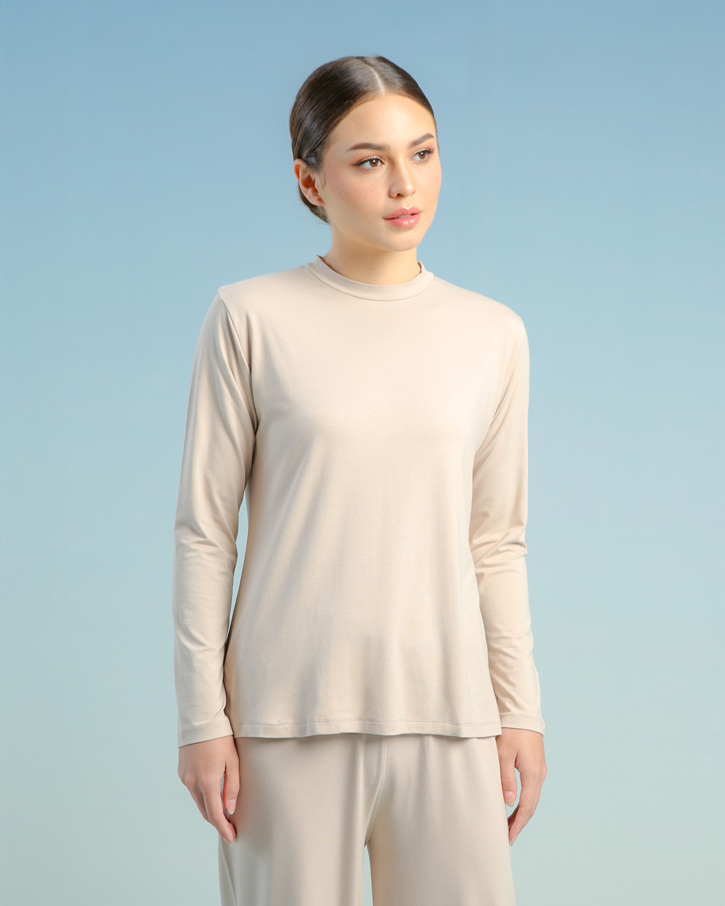 BALENS LONGSLEEVE INNER - KHAKI