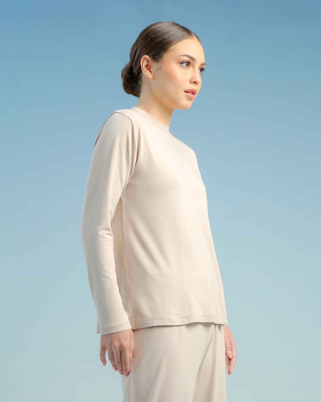 BALENS LONGSLEEVE INNER - KHAKI