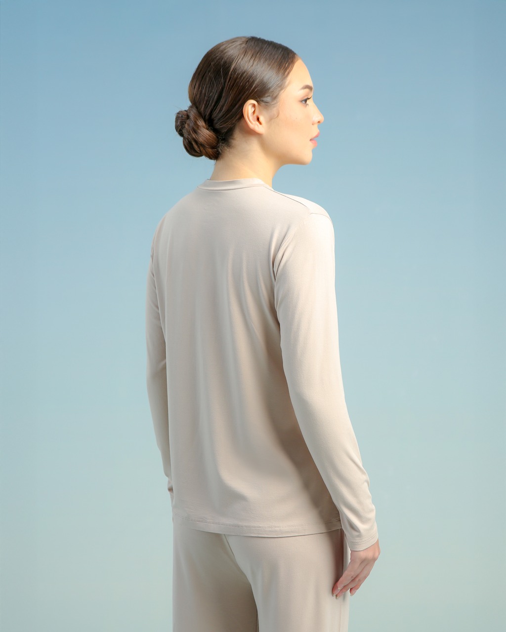 BALENS LONGSLEEVE INNER - KHAKI
