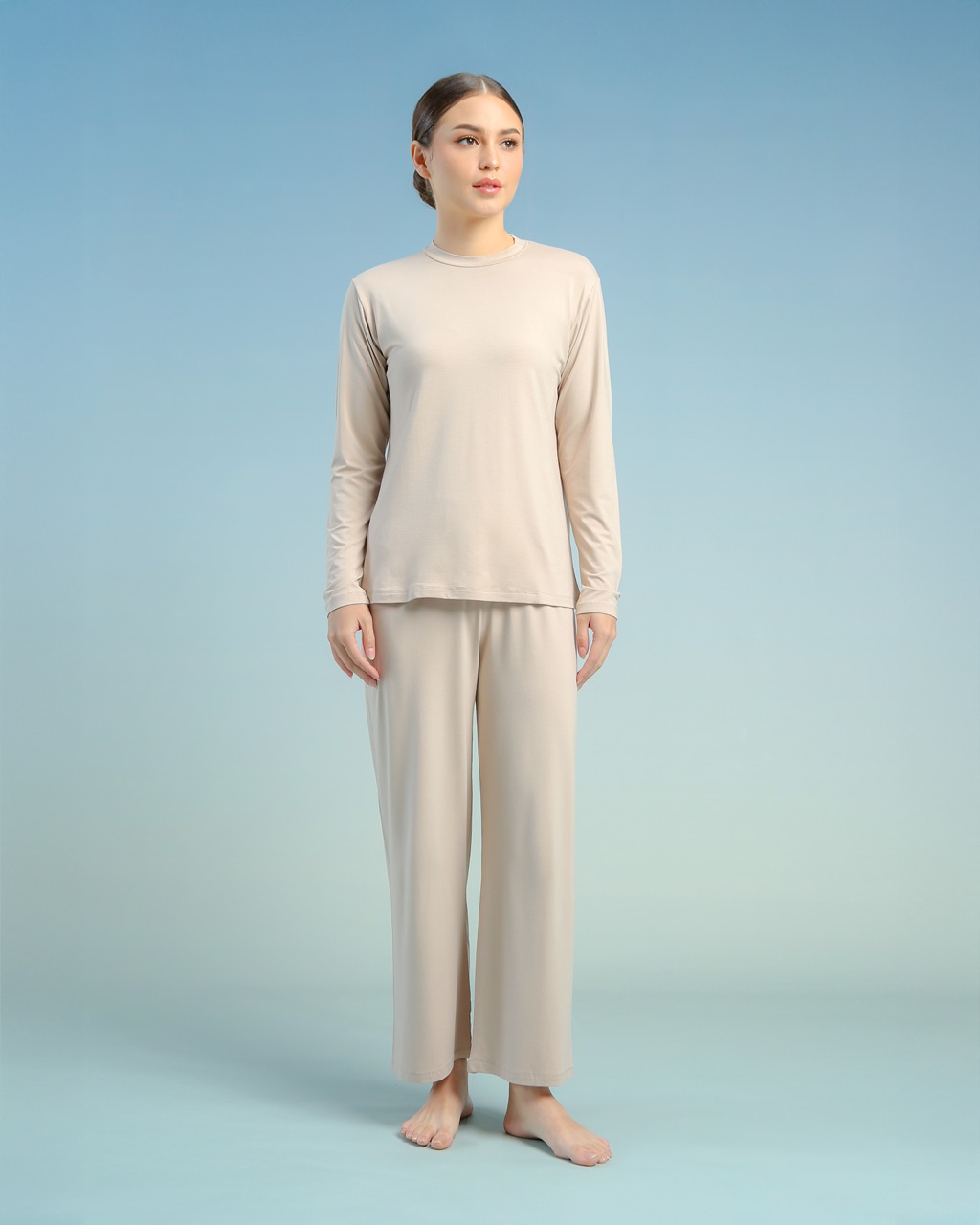BALENS LONGSLEEVE INNER - KHAKI