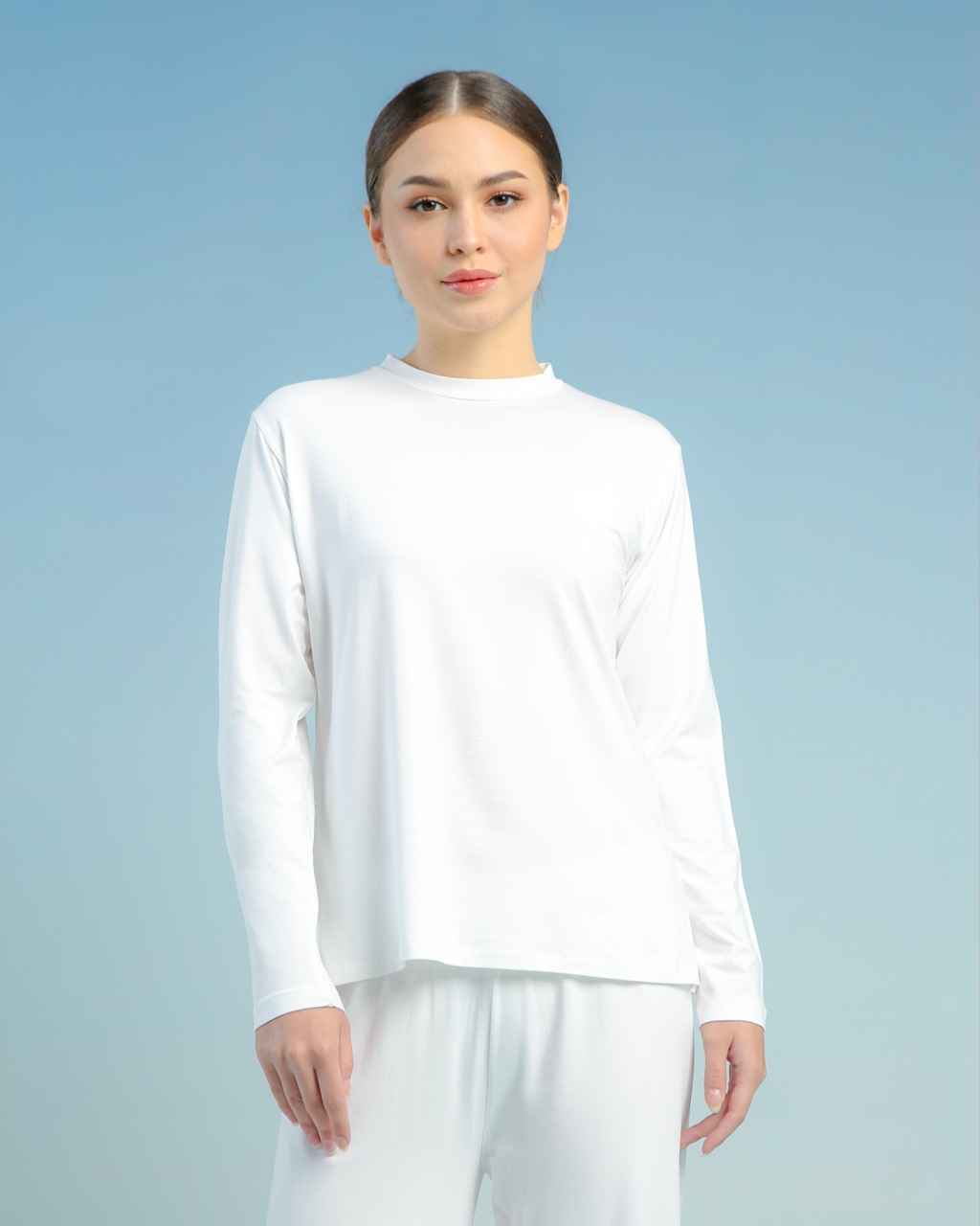 BALENS LONGSLEEVE INNER - OFF WHITE