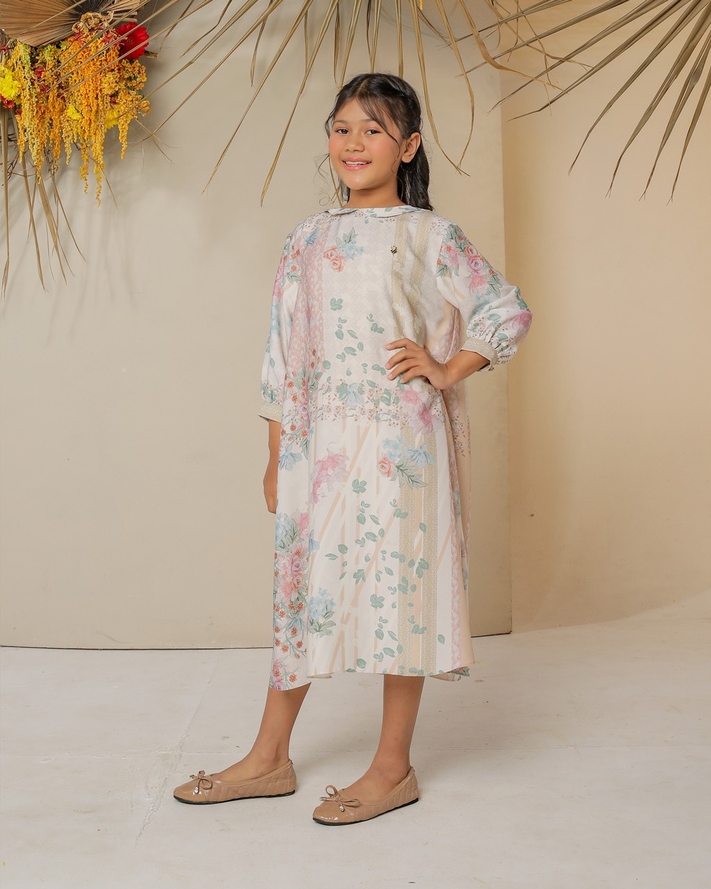 GANTARI DRESS ANAK - GOLD