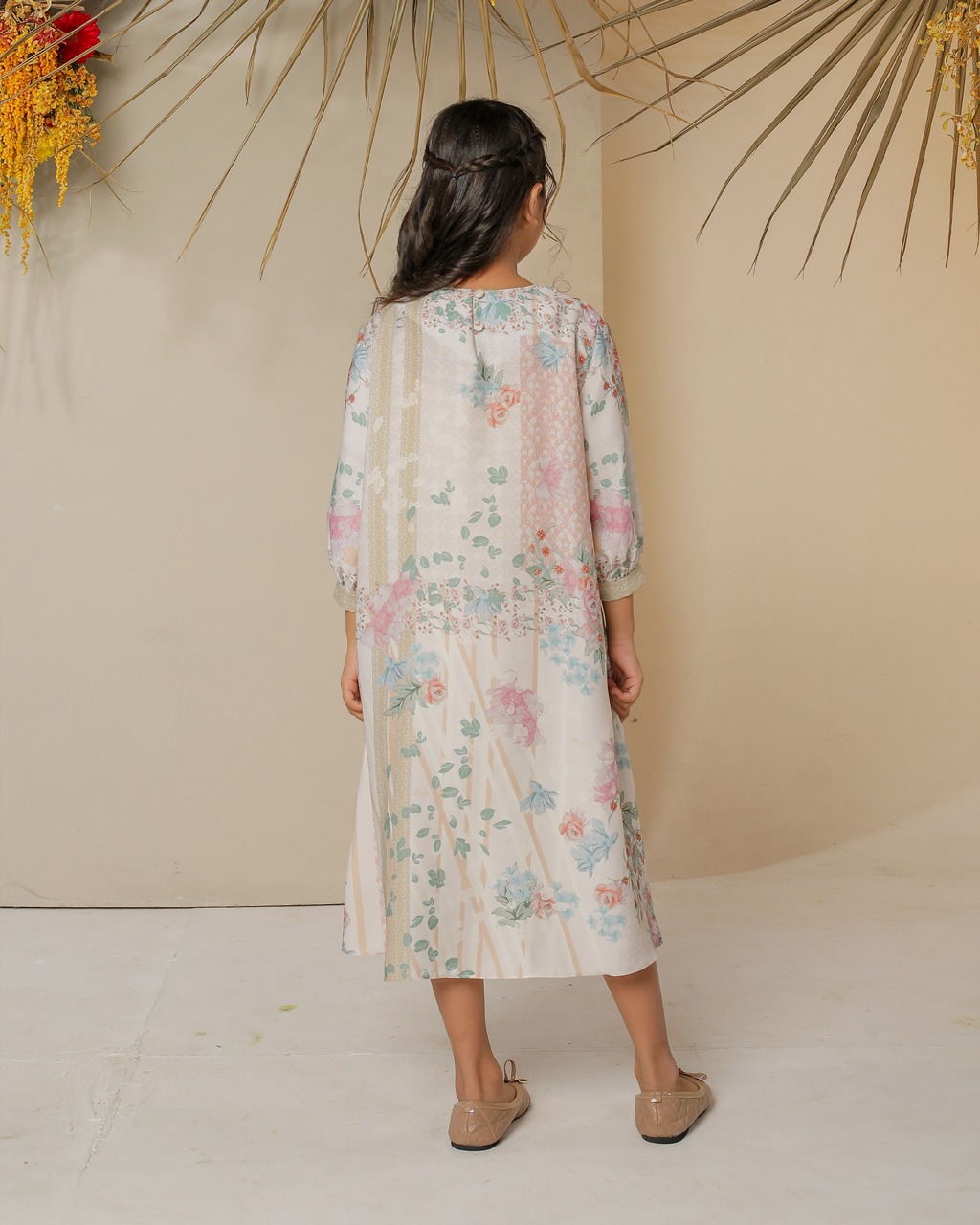 GANTARI DRESS ANAK - GOLD
