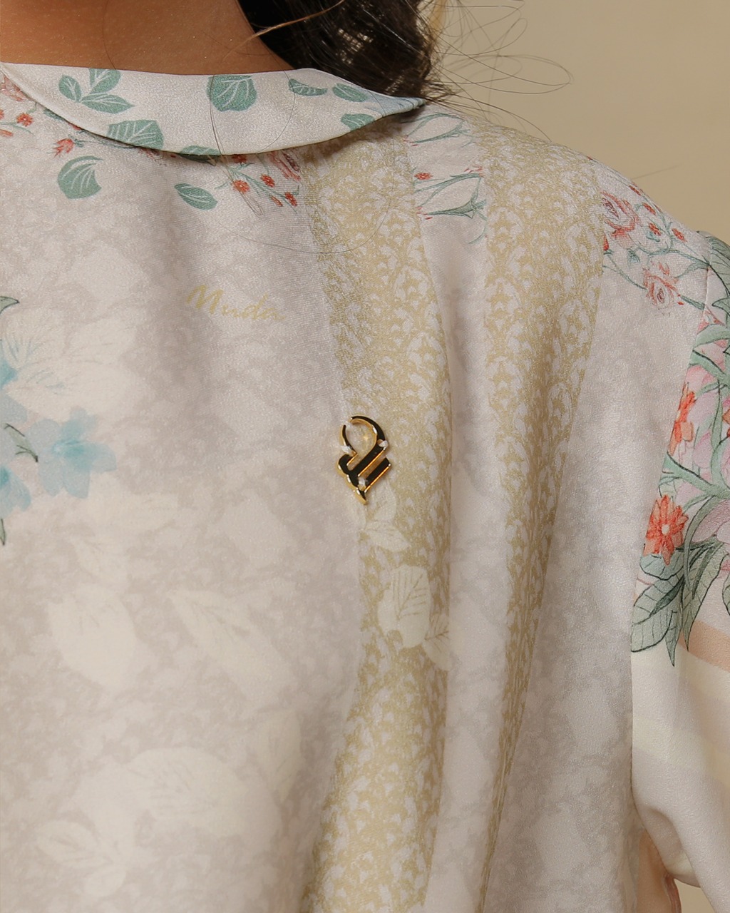 GANTARI DRESS ANAK - GOLD