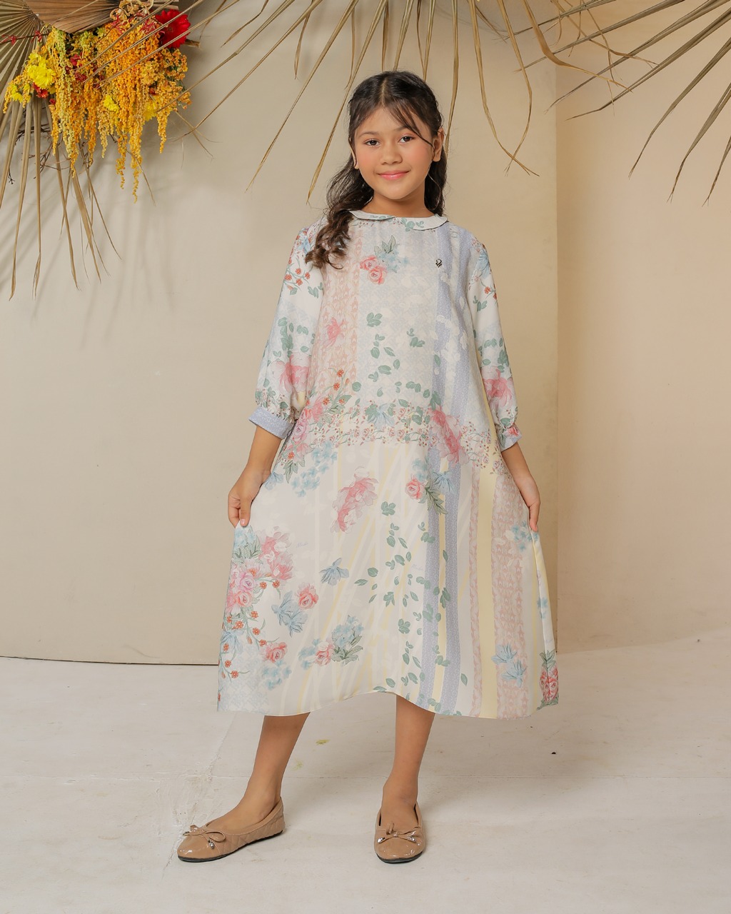 GANTARI DRESS ANAK - LAVENDER