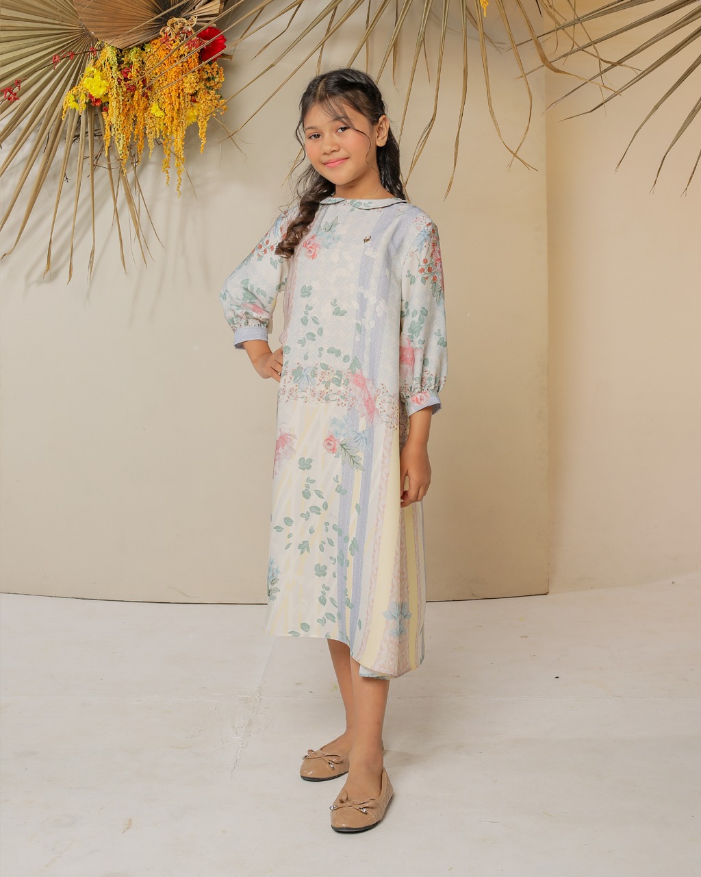 GANTARI DRESS ANAK - LAVENDER