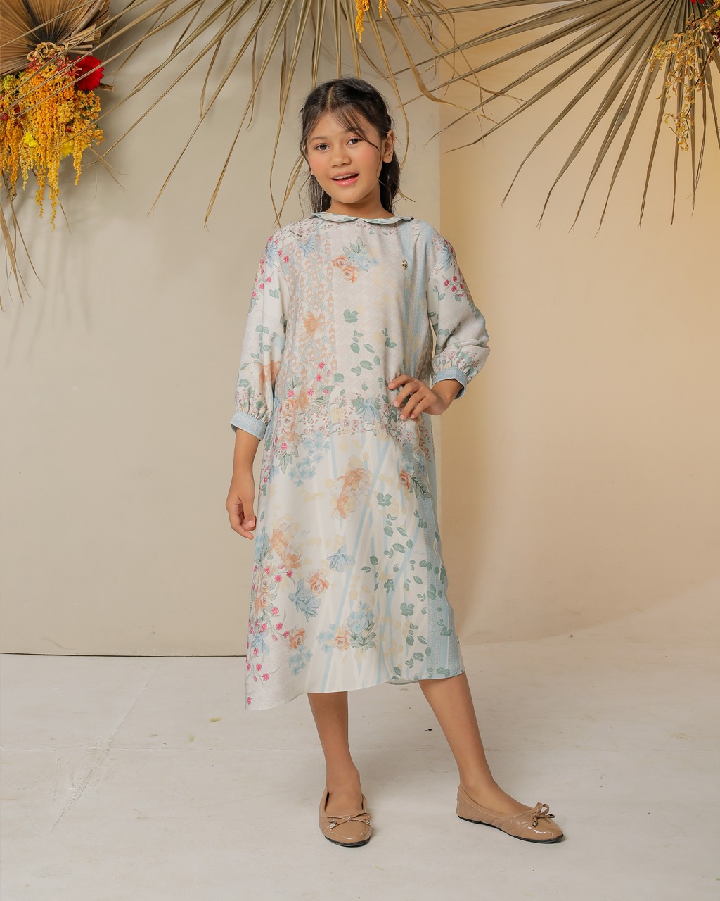 GANTARI DRESS ANAK - SKY BLUE