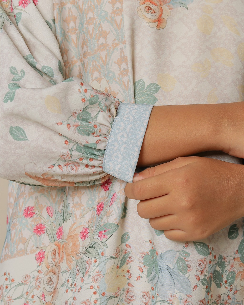 GANTARI DRESS ANAK - SKY BLUE