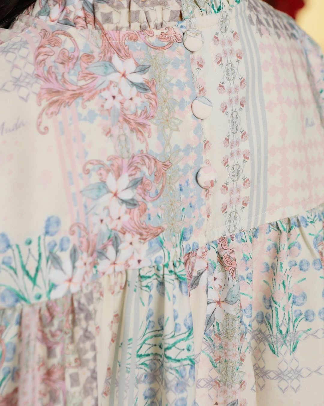 NALINA DRESS ANAK - SAGE
