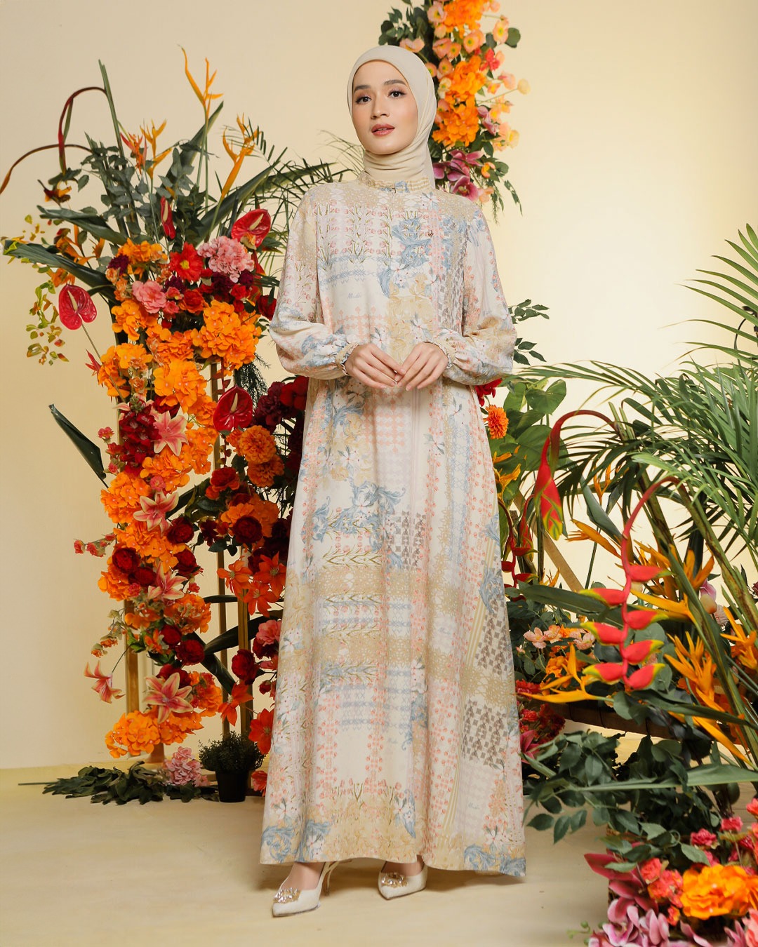NALINA DRESS - BUTTER