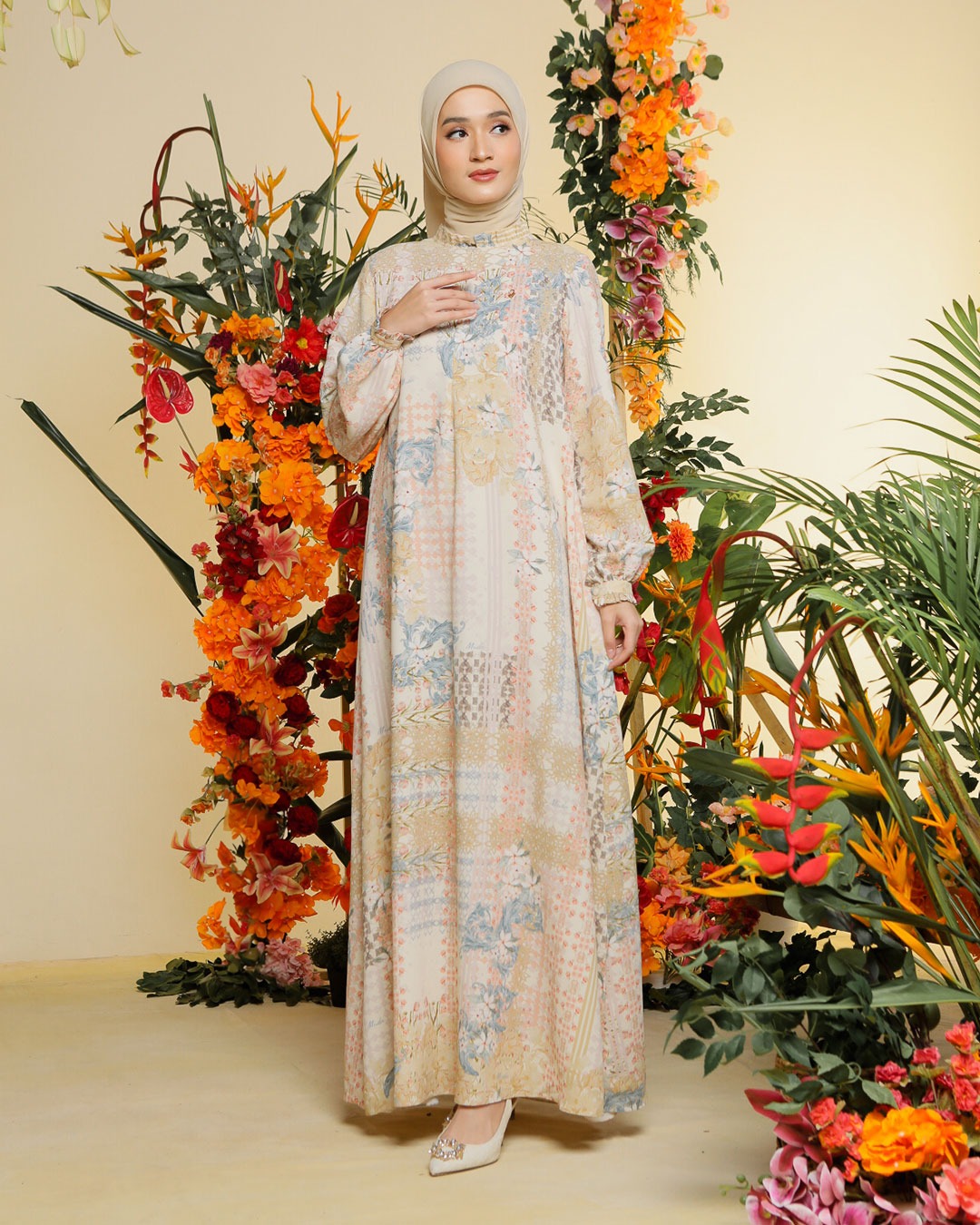 NALINA DRESS - BUTTER