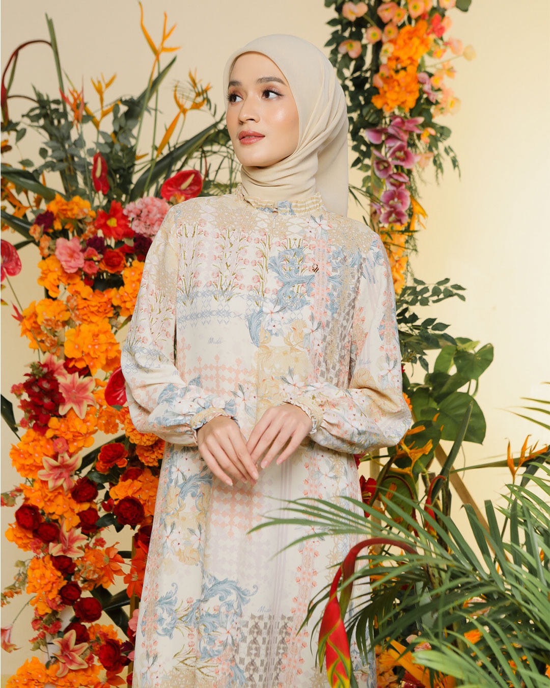 NALINA DRESS - BUTTER
