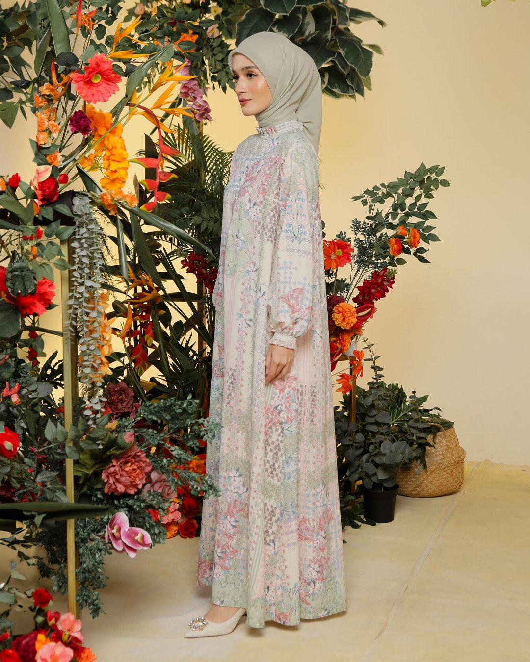 NALINA DRESS - SAGE