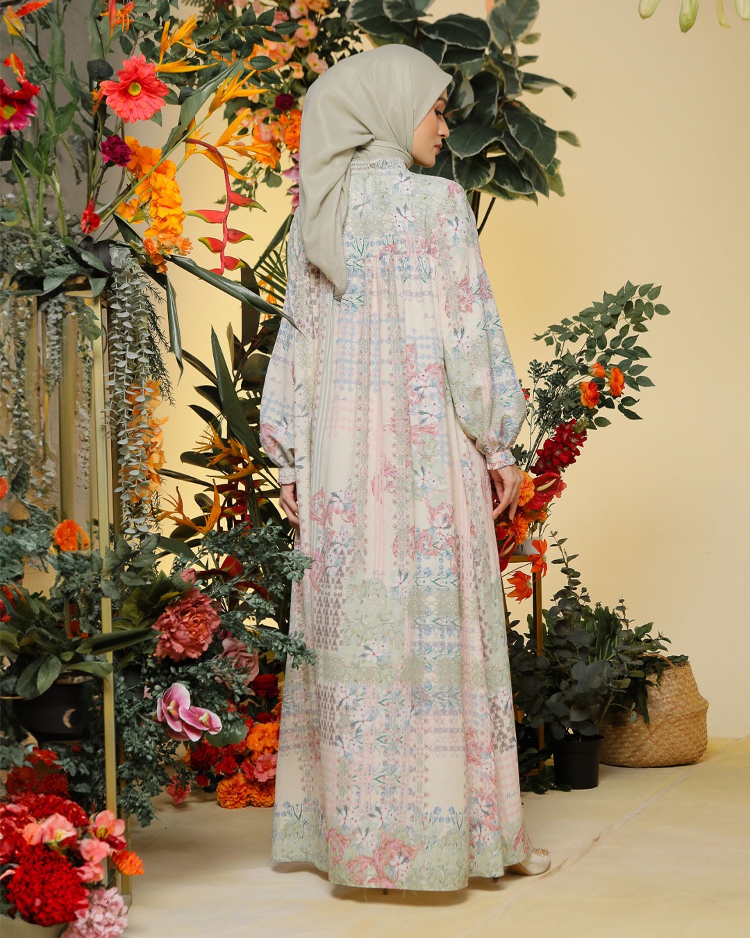 NALINA DRESS - SAGE
