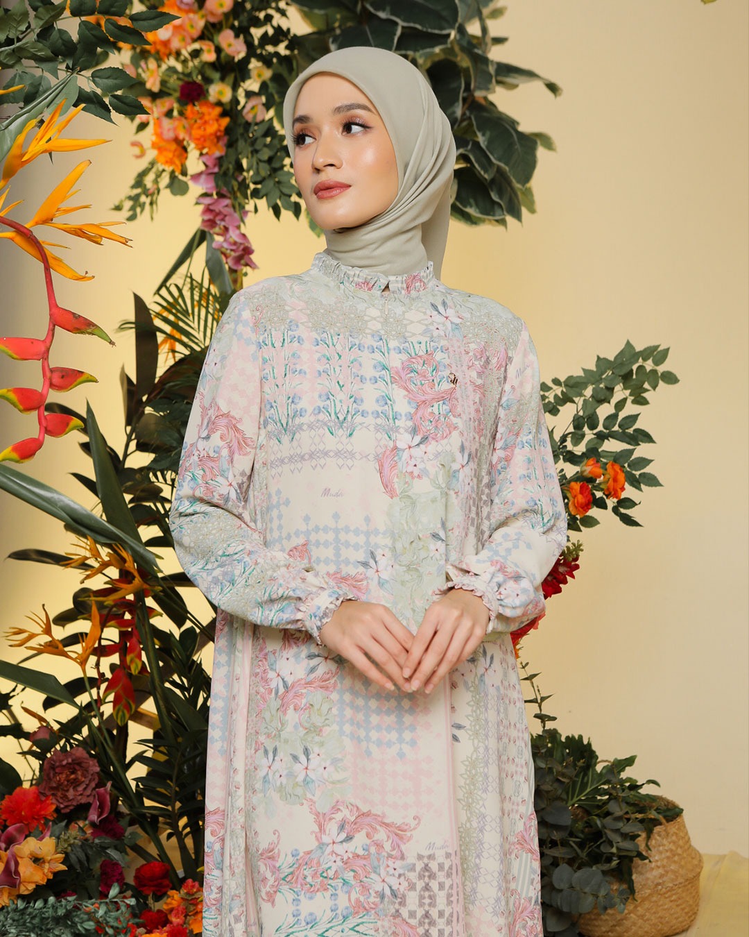 NALINA DRESS - SAGE