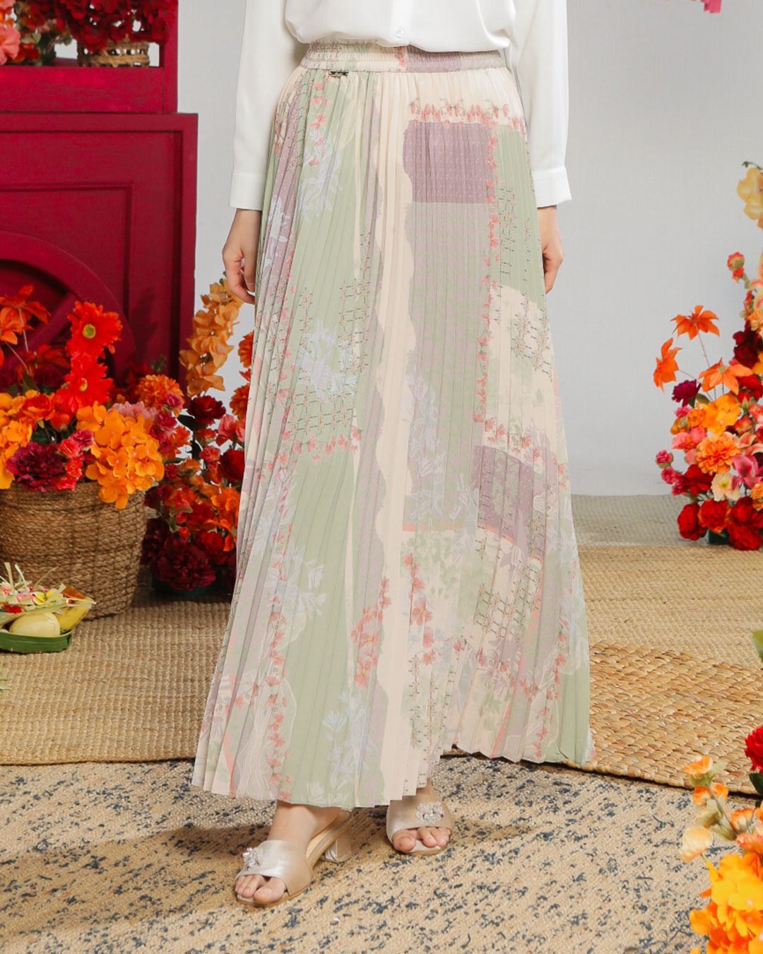 AASHA SKIRT - LIME