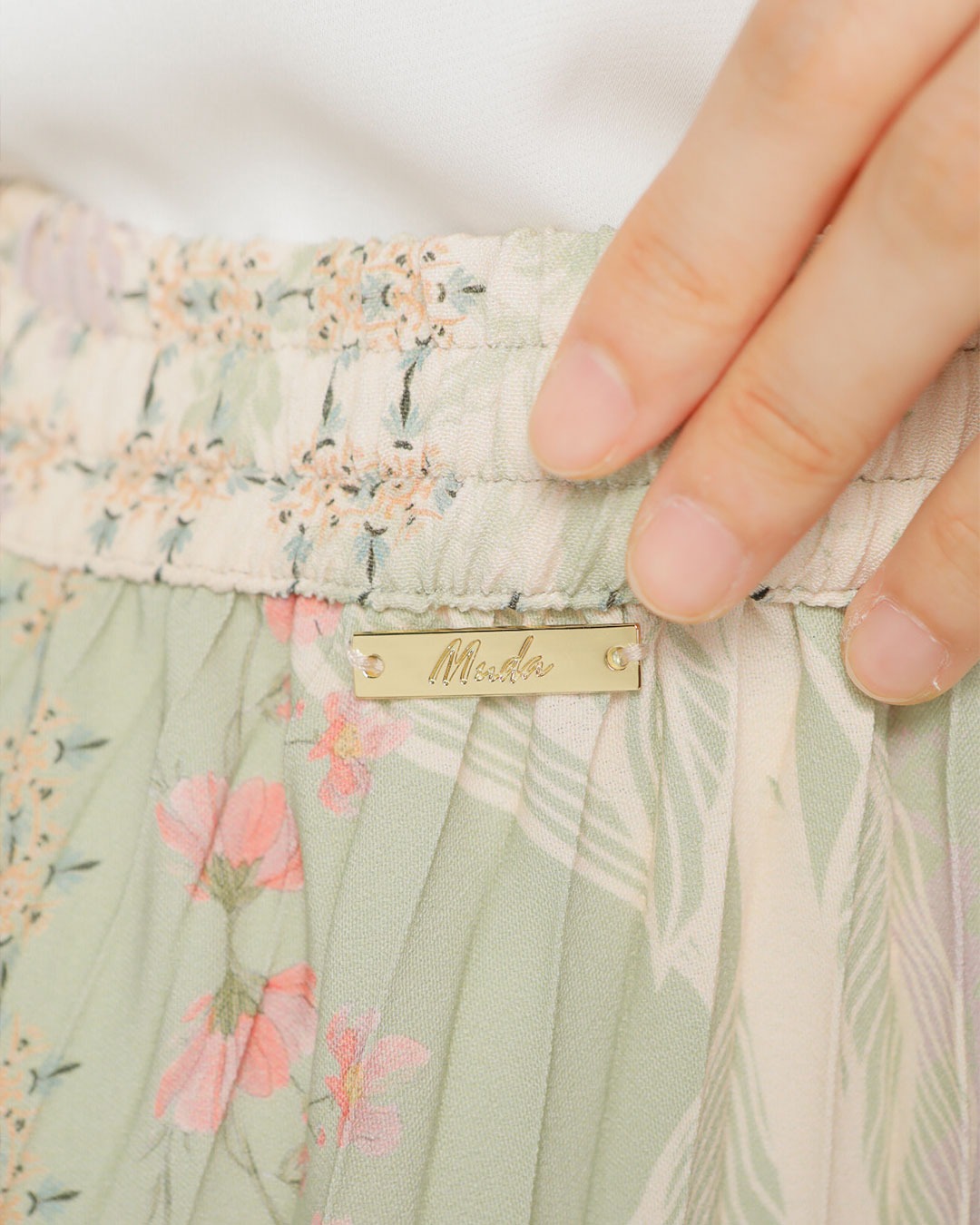 AASHA SKIRT - LIME