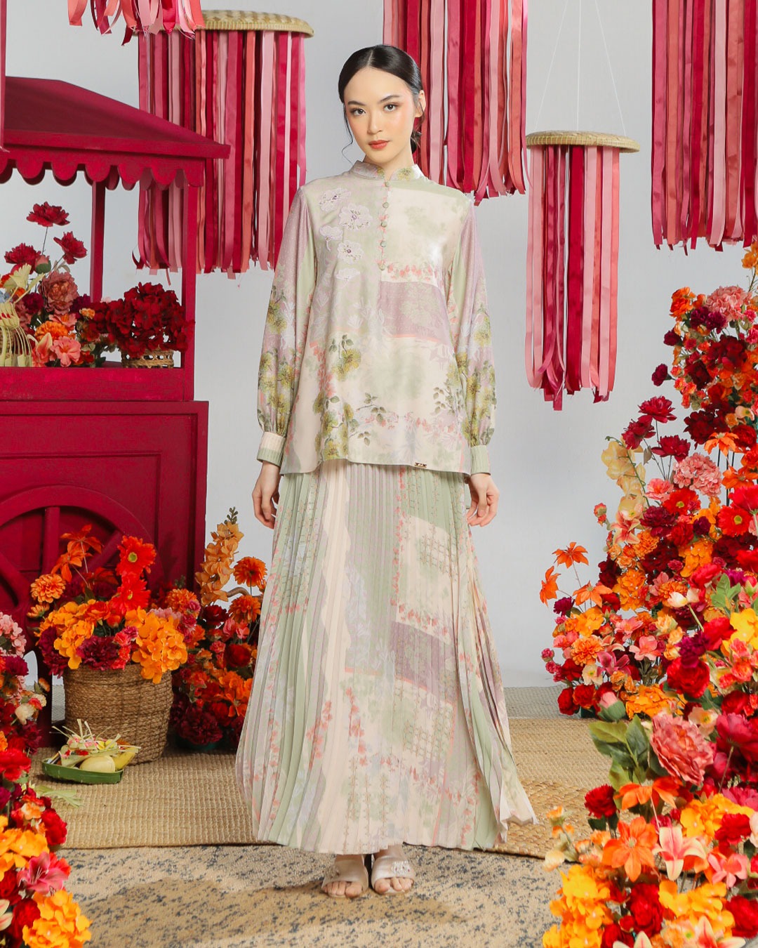 AASHA SKIRT - LIME