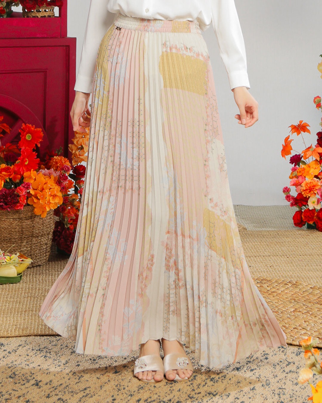 AASHA SKIRT - CANDY PINK