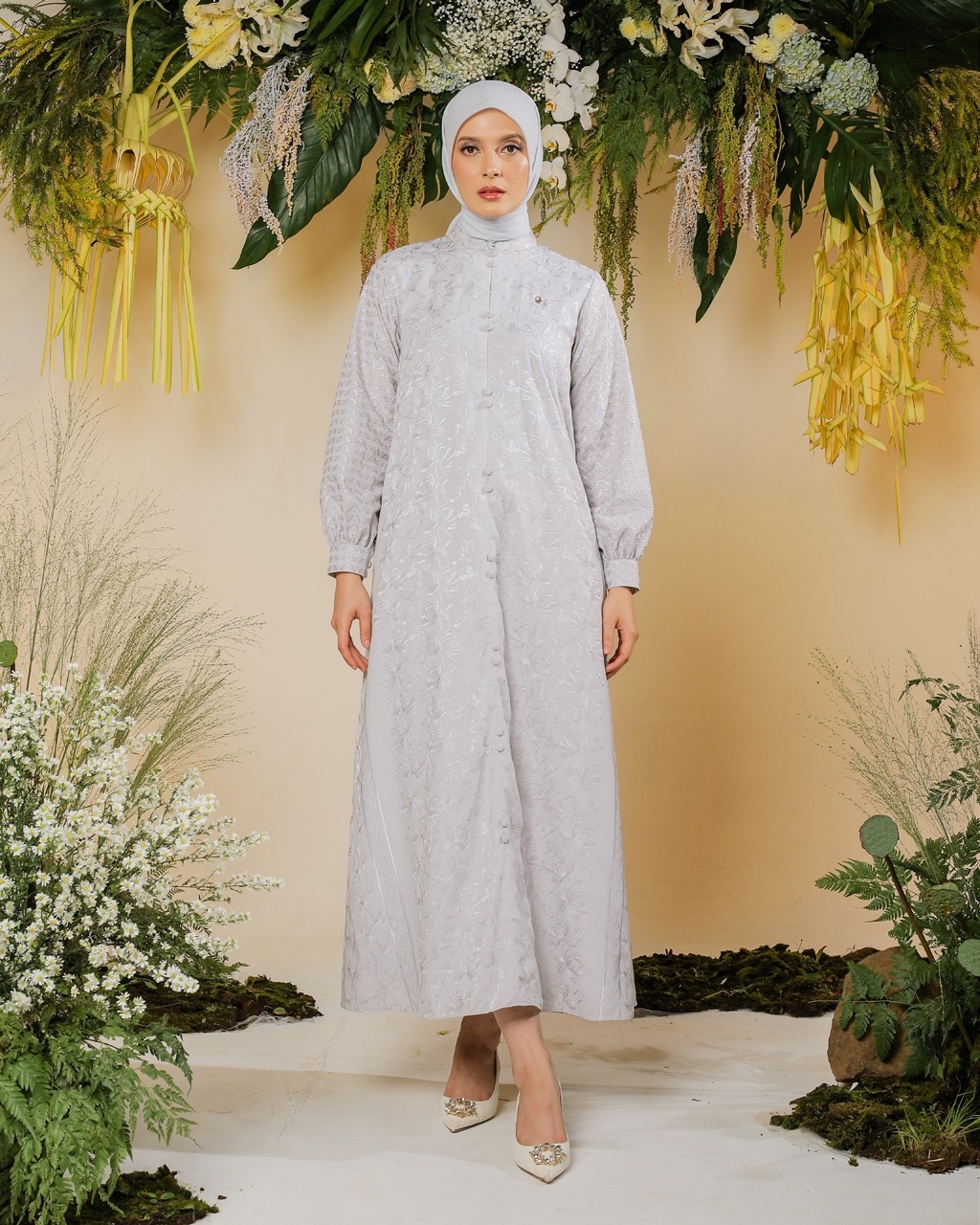 PRAYA DRESS - GREY