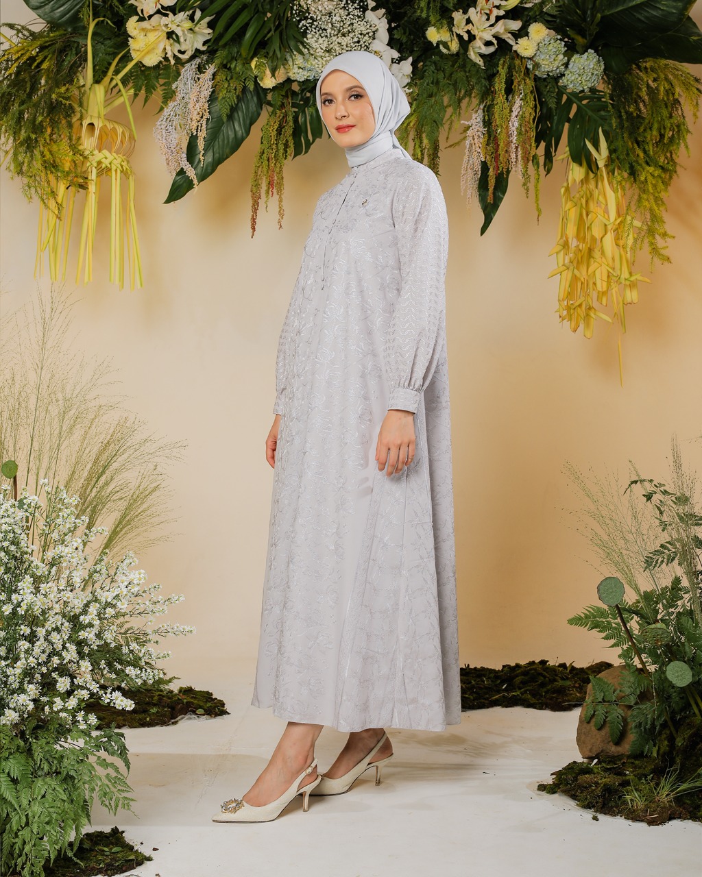 PRAYA DRESS - GREY