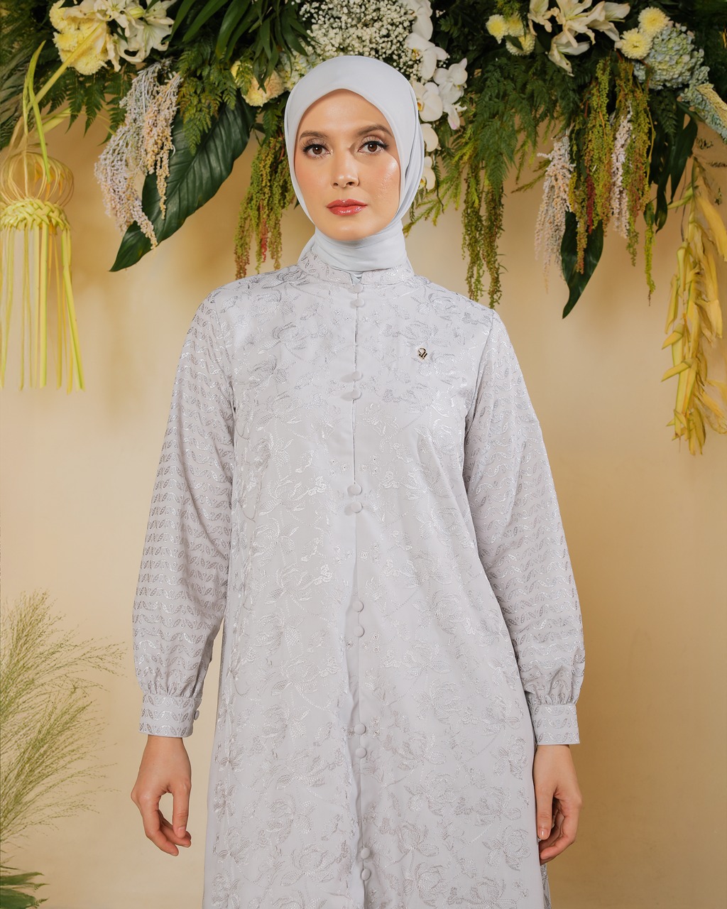 PRAYA DRESS - GREY