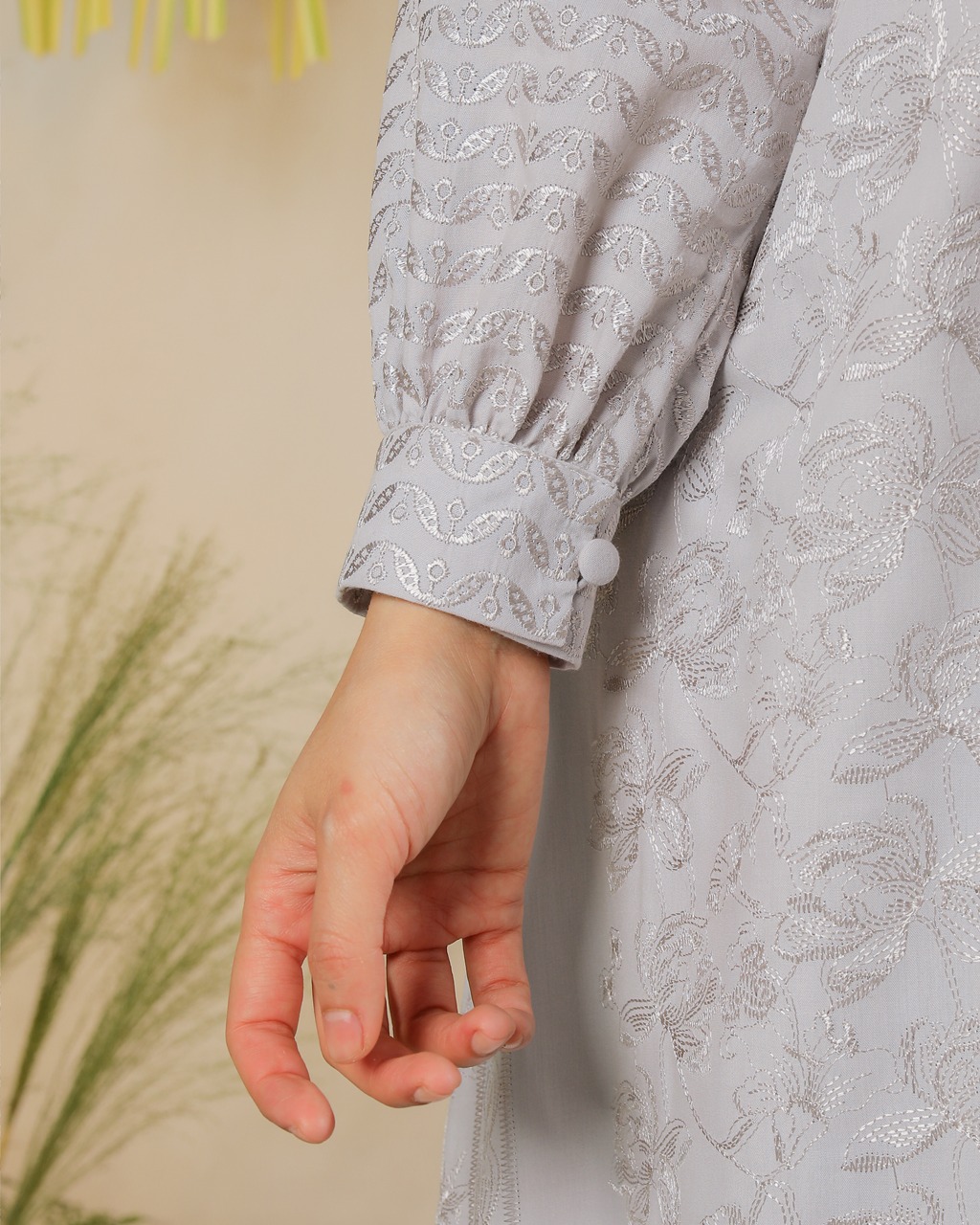 PRAYA DRESS - GREY