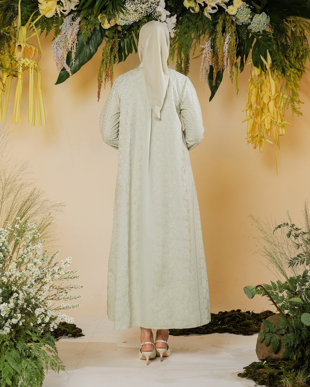 PRAYA DRESS - SAGE