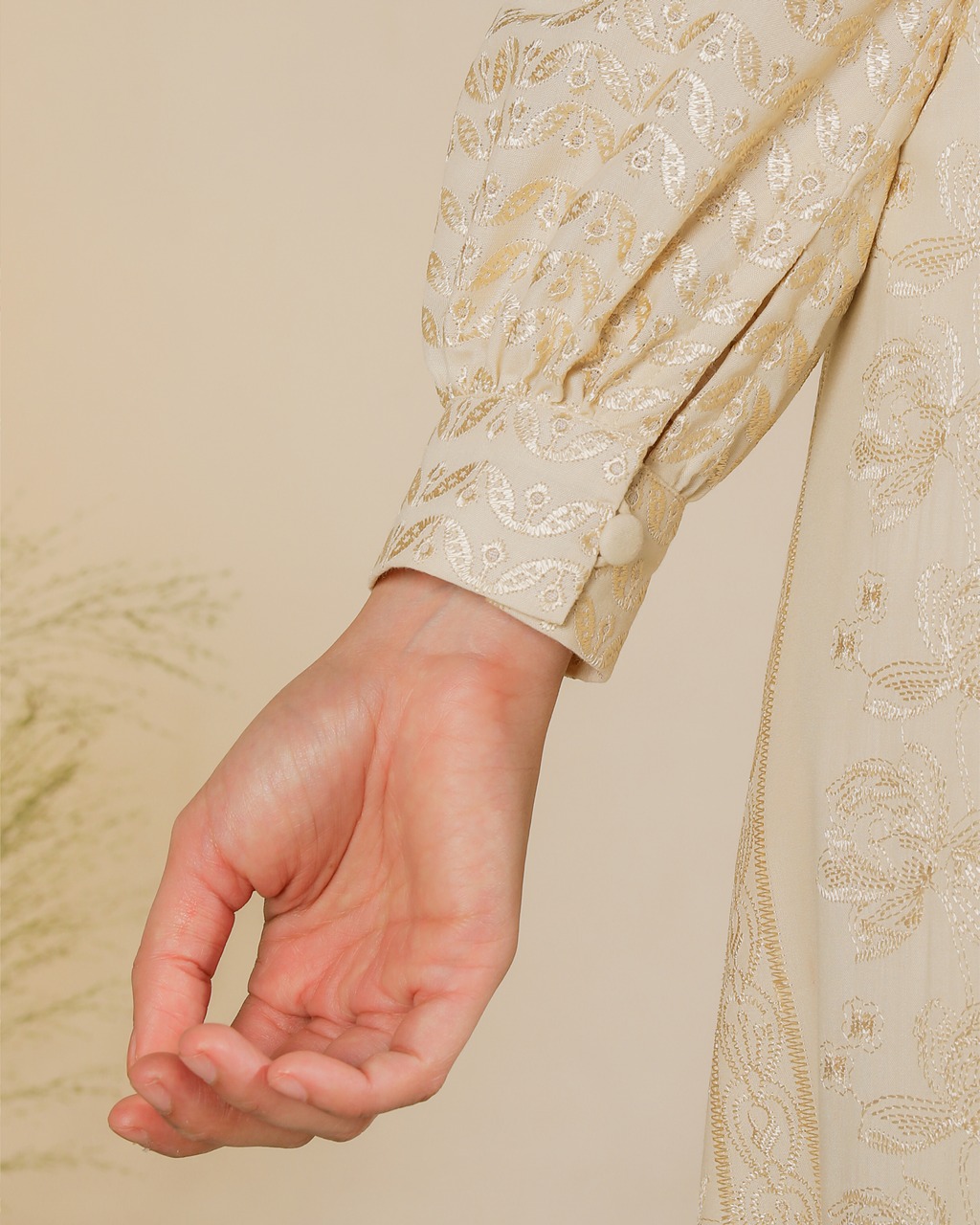 PRAYA DRESS - CREAM