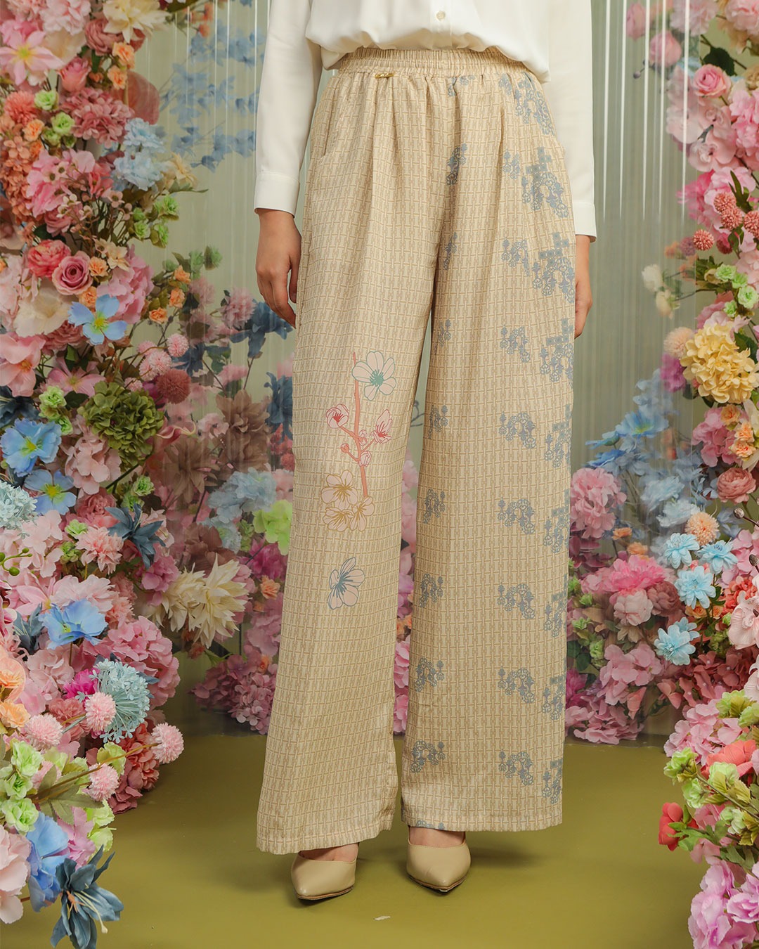 ANEILA PANTS - DENIM