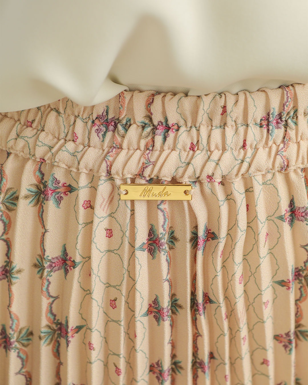 ANEILA PLEATS SKIRT - PINK