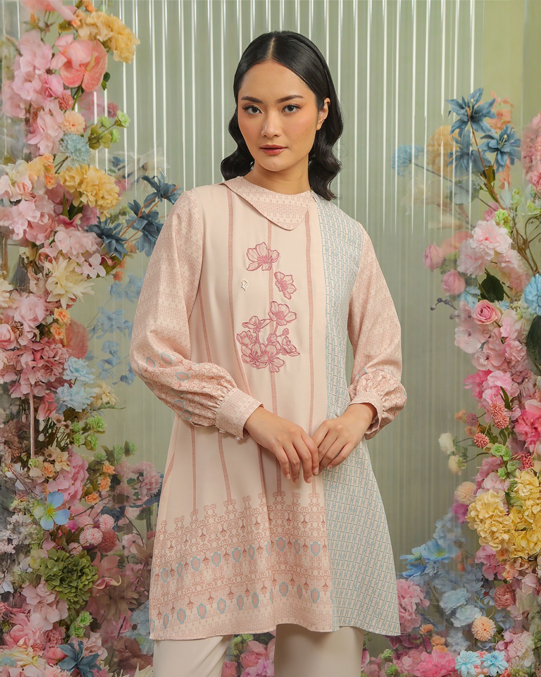ANEILA TUNIC - BABY PINK