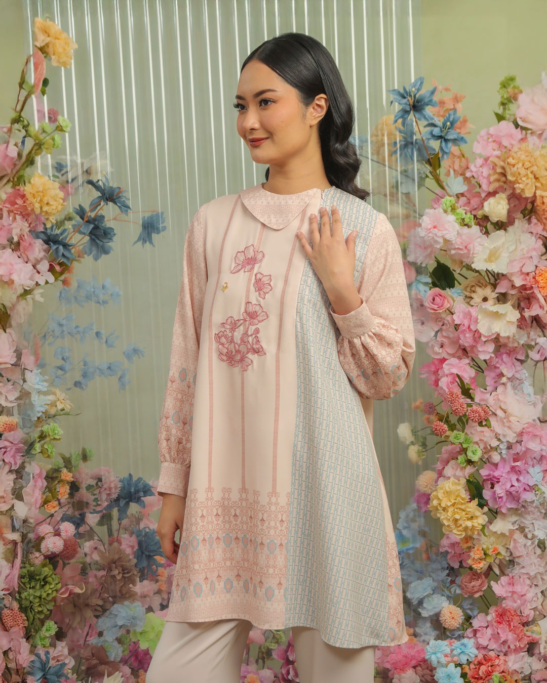 ANEILA TUNIC - BABY PINK