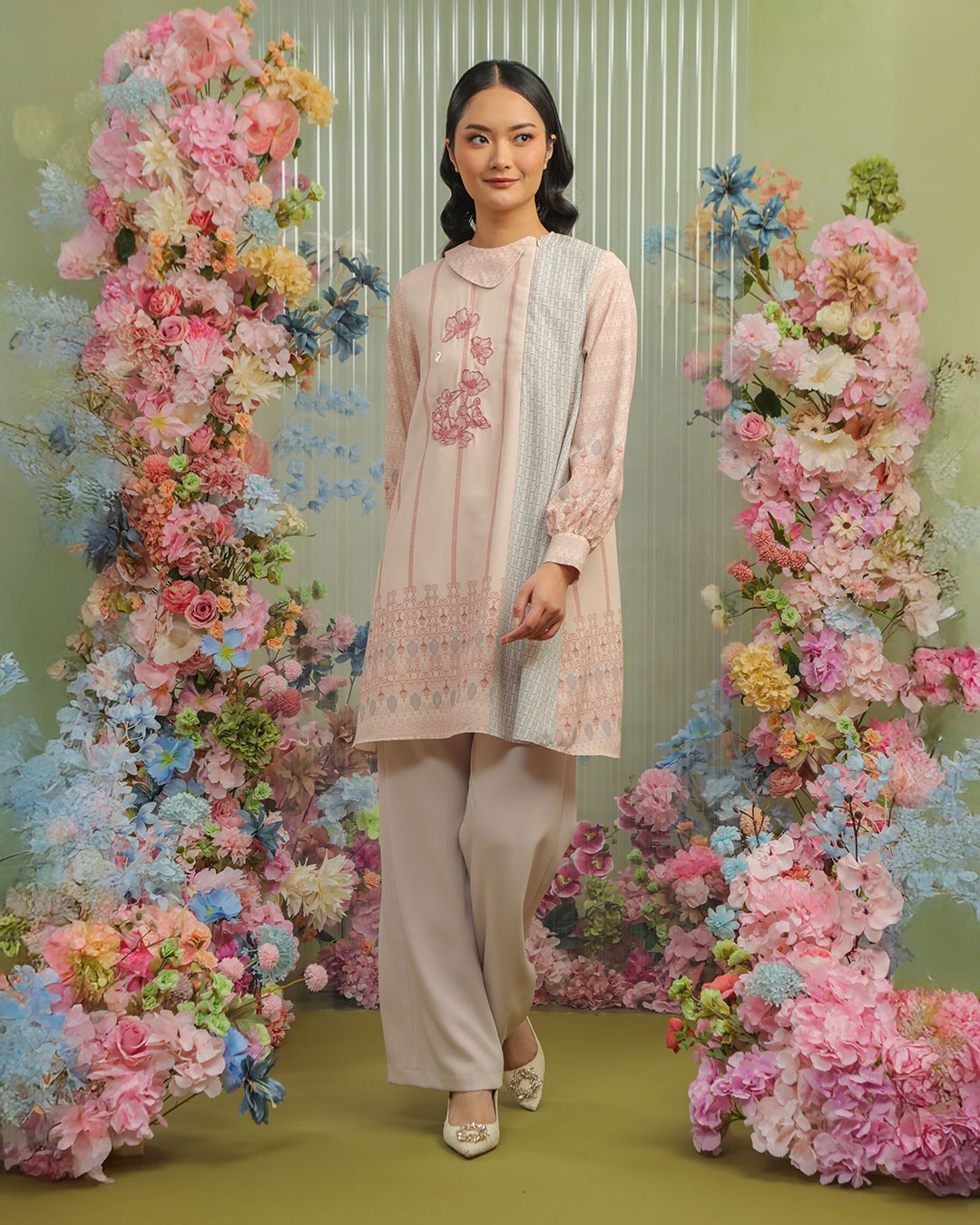 ANEILA TUNIC - BABY PINK